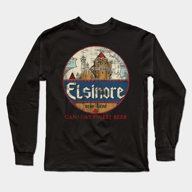 Elsinore Beer Long Sleeve T-Shirt by skill dewa